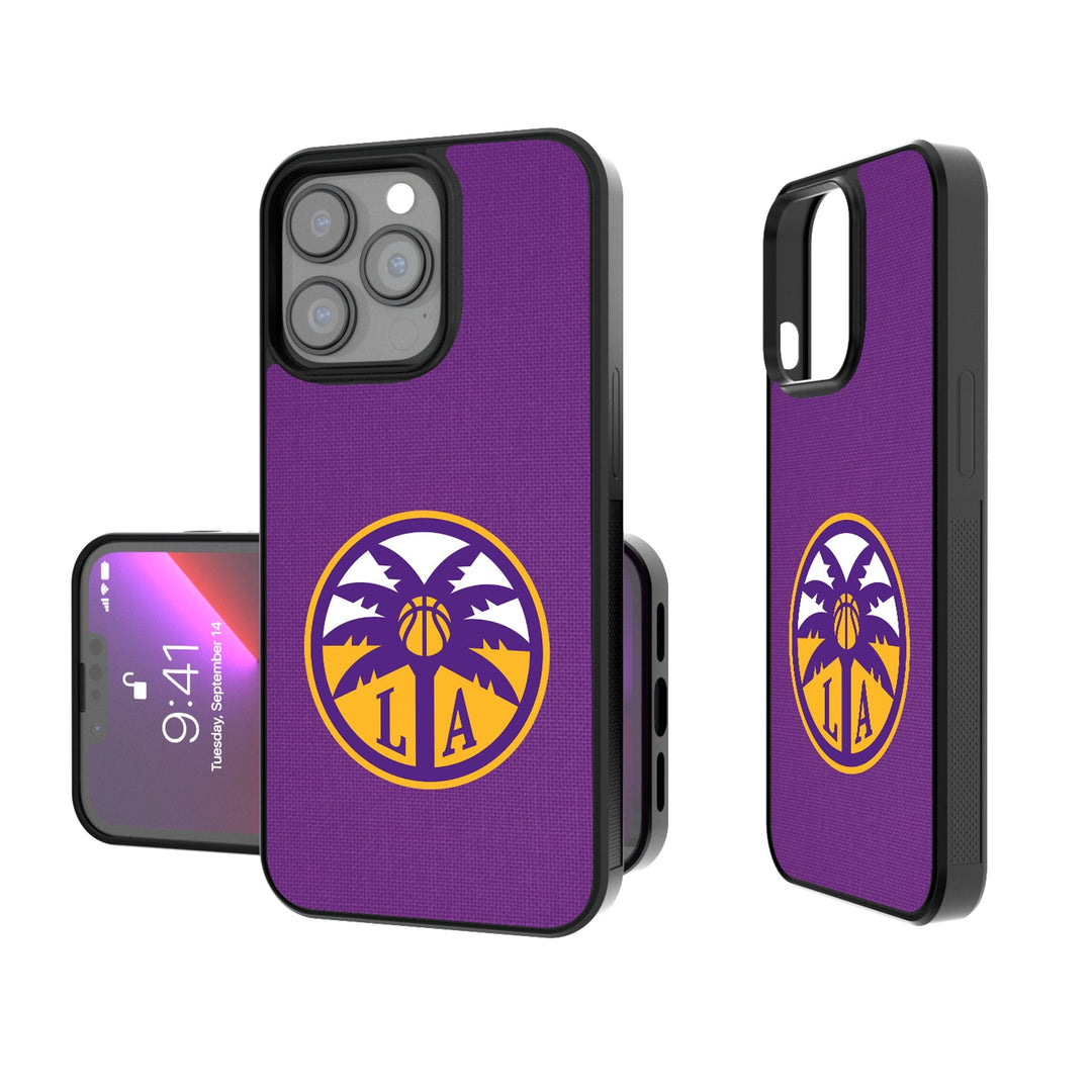 Los Angeles Sparks Solid Bump Phone Case