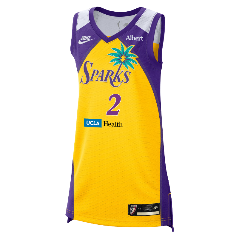 Los Angeles Nike x Sparks Origin Jersey - Gray
