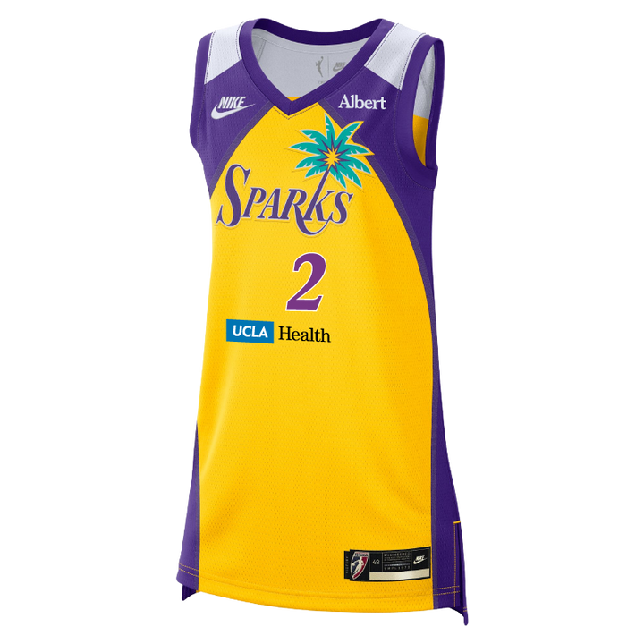 Los Angeles Nike x Sparks Origin Jersey - Gray