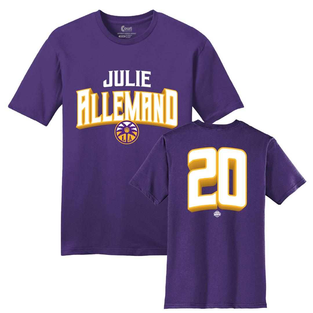 Los Angeles Sparks Burst T-Shirt - Julie Allemand