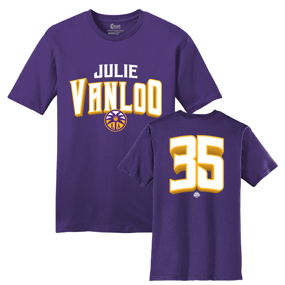 Los Angeles Sparks Burst T-Shirt - Julie Vanloo