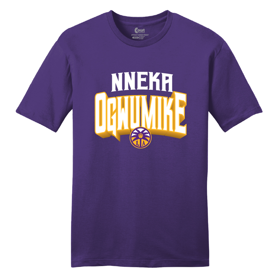 Los Angeles Sparks Burst T-Shirt - Ogwumike