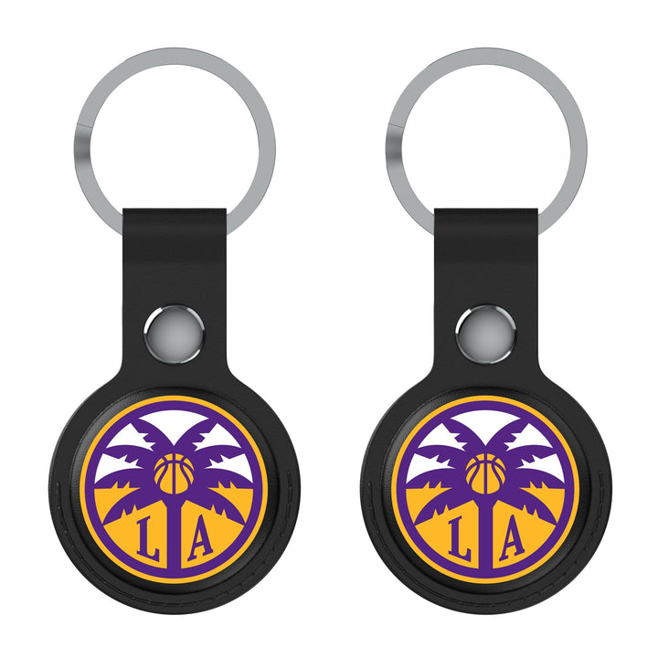 Los Angeles Sparks Insignia Black Airtag Holder 2-Pack