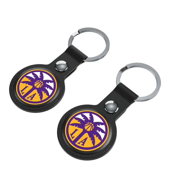 Los Angeles Sparks Insignia Black Airtag Holder 2-Pack