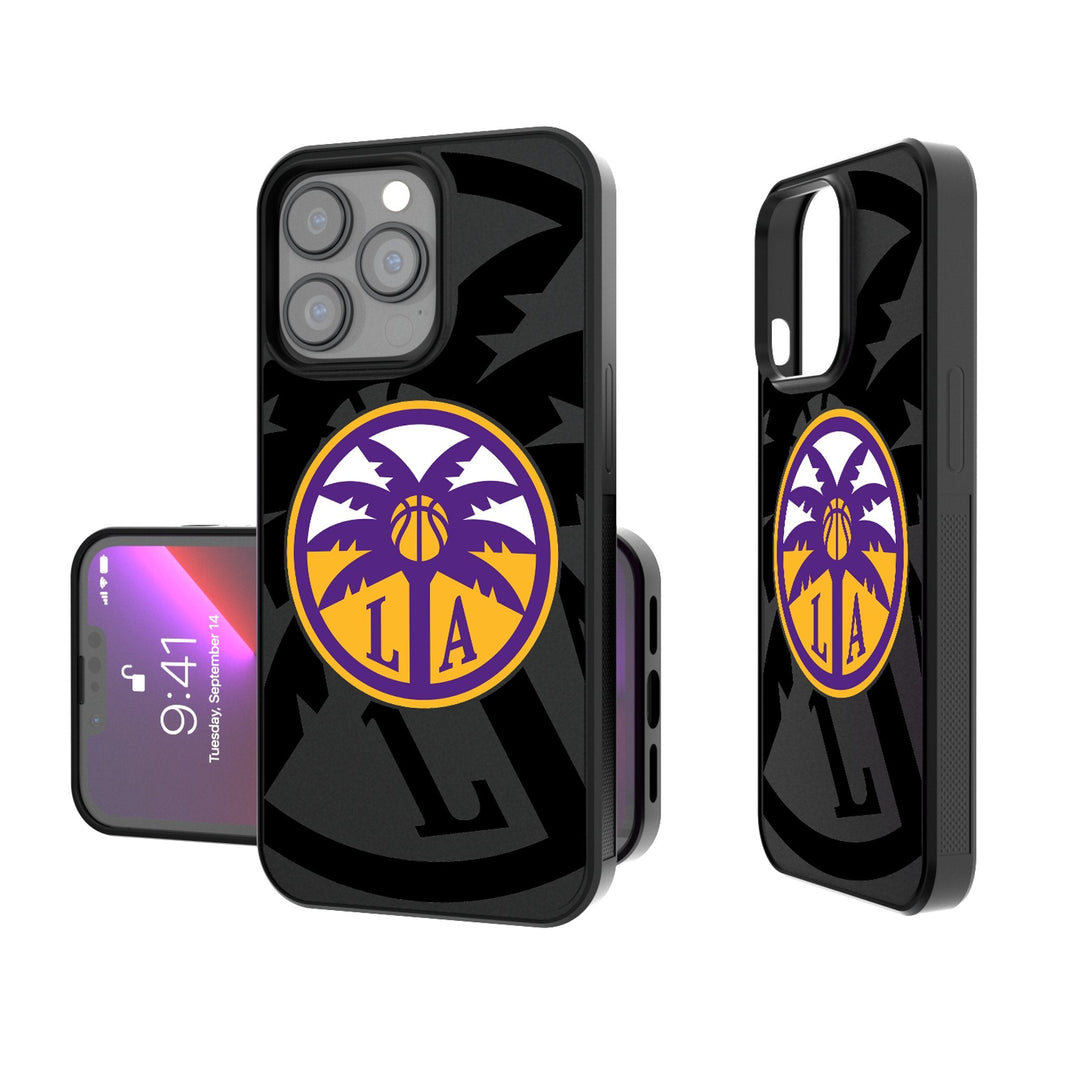 Los Angeles Sparks Monocolor Tilt Bump Phone Case