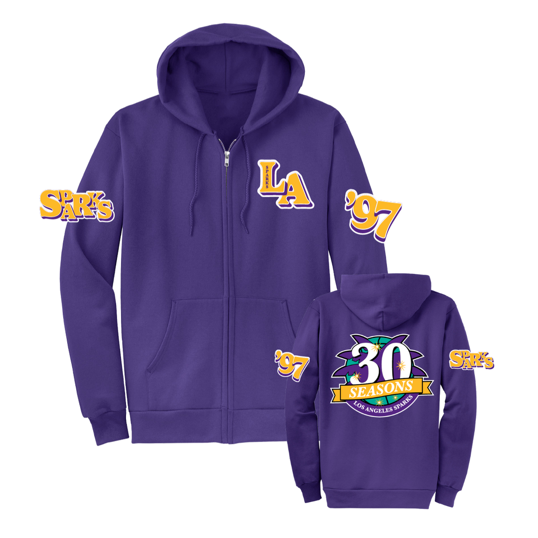 Letterman Zip Hoodie