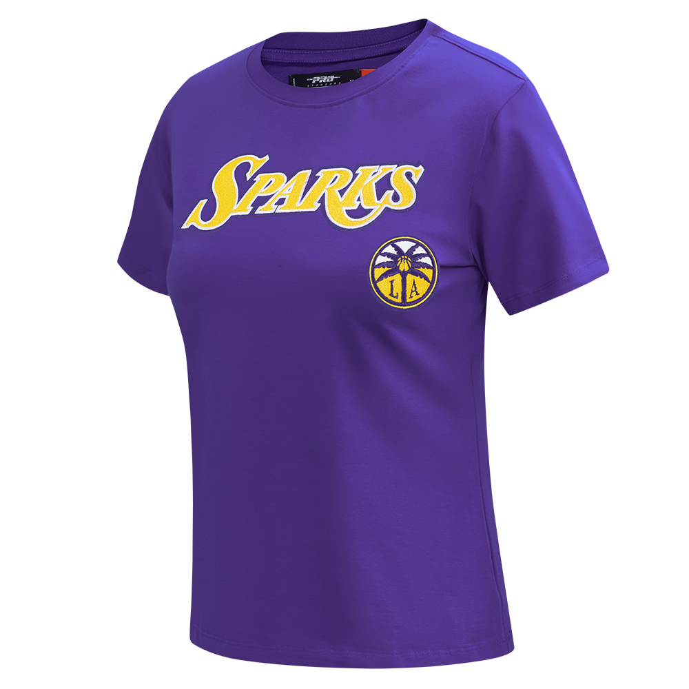 Los Angeles Womens Pro Standard x Sparks Classic Slim Fit T-Shirt Front Angle
