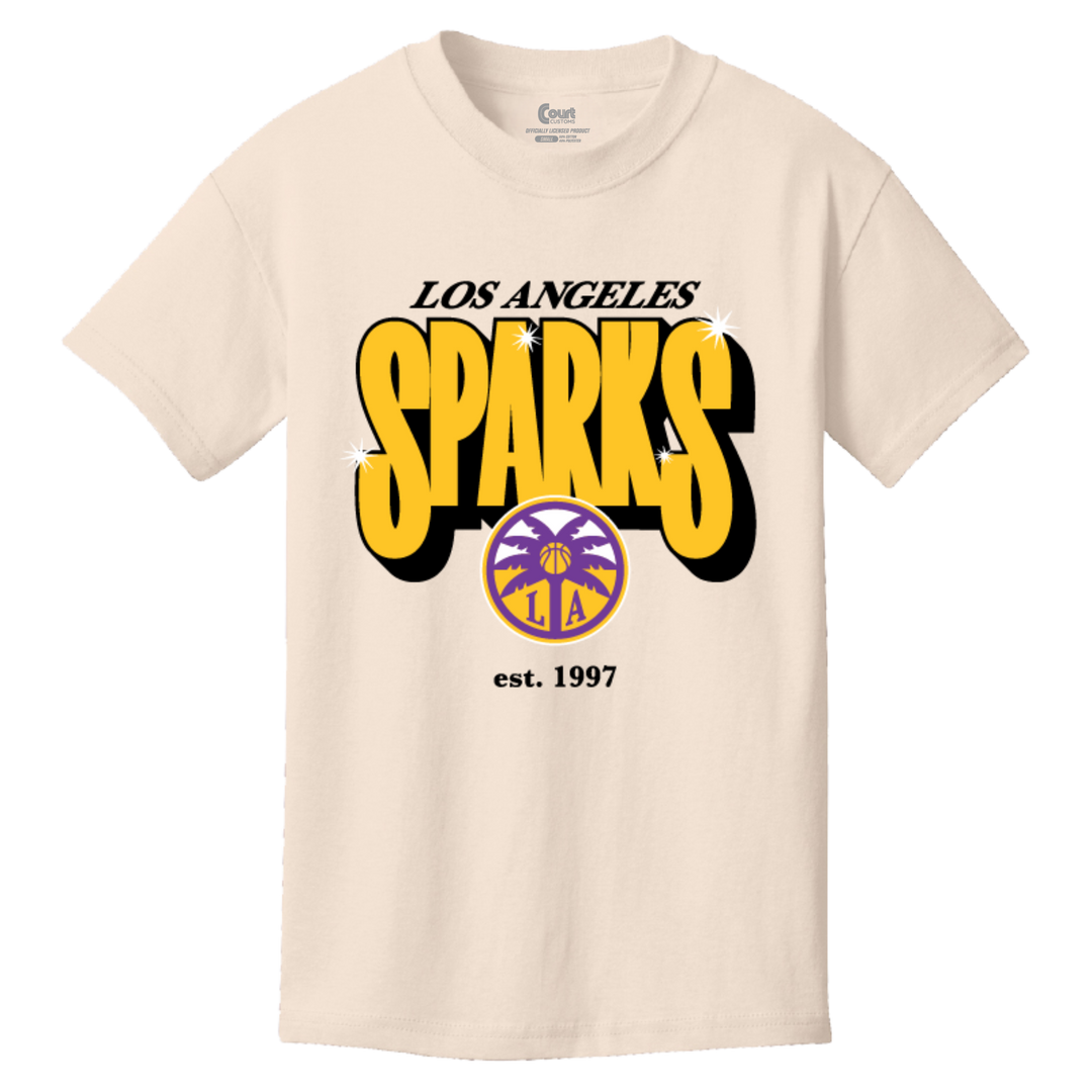 Los Angeles Sparks Youth Retro Spark T-Shirt